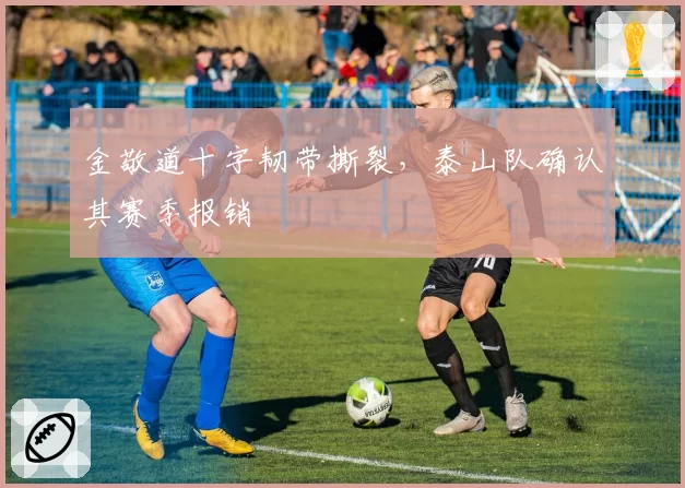金敬道十字韧带撕裂，泰山队确认其赛季报销